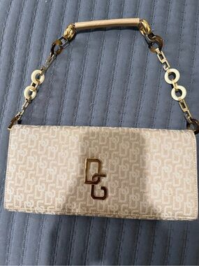 Dolce & Gabbana clutch Beige Monogram Chain-Handle Women's Shoulder Bag